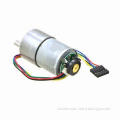 Gear Motor XH GM-370/Metal Gear Motor with 48 CPR Encoder and Two-channel Hall Effect Encoder
